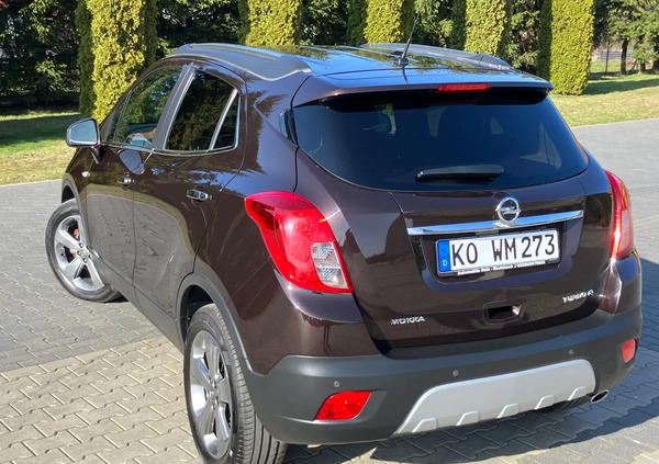 Opel Mokka cena 46900 przebieg: 144673, rok produkcji 2013 z Korfantów małe 154